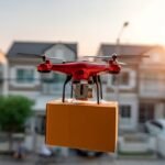 Entrega com drone - Mundo Inteligente