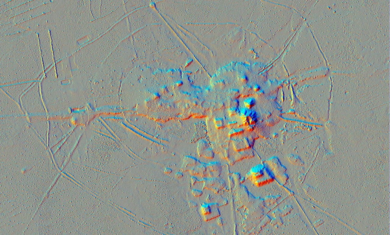 Tecnologia a laser encontra pirâmides