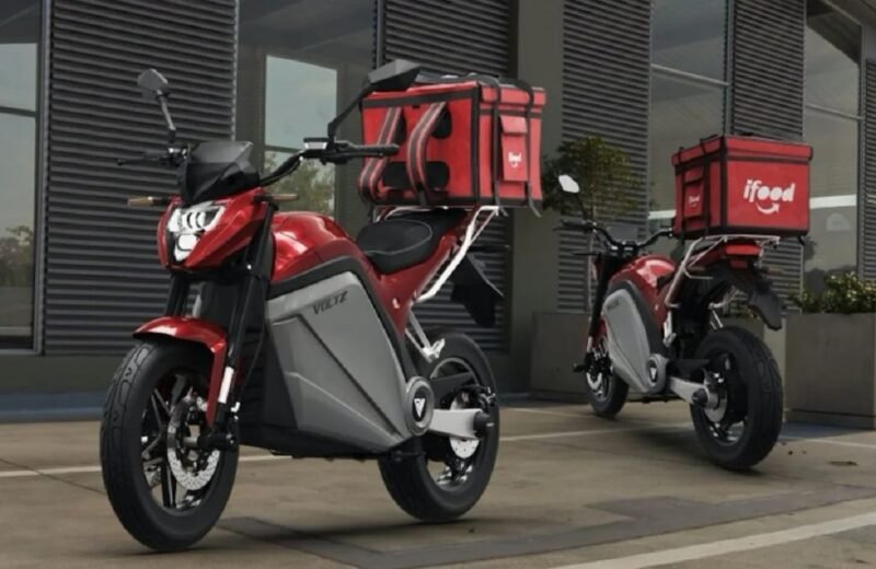 Moto Elétrica iFood e Voltz