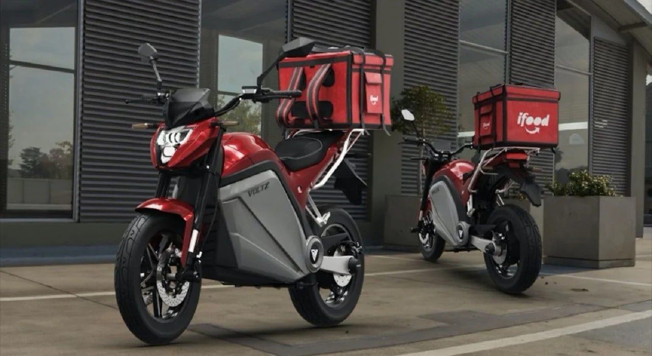 Moto Elétrica iFood e Voltz