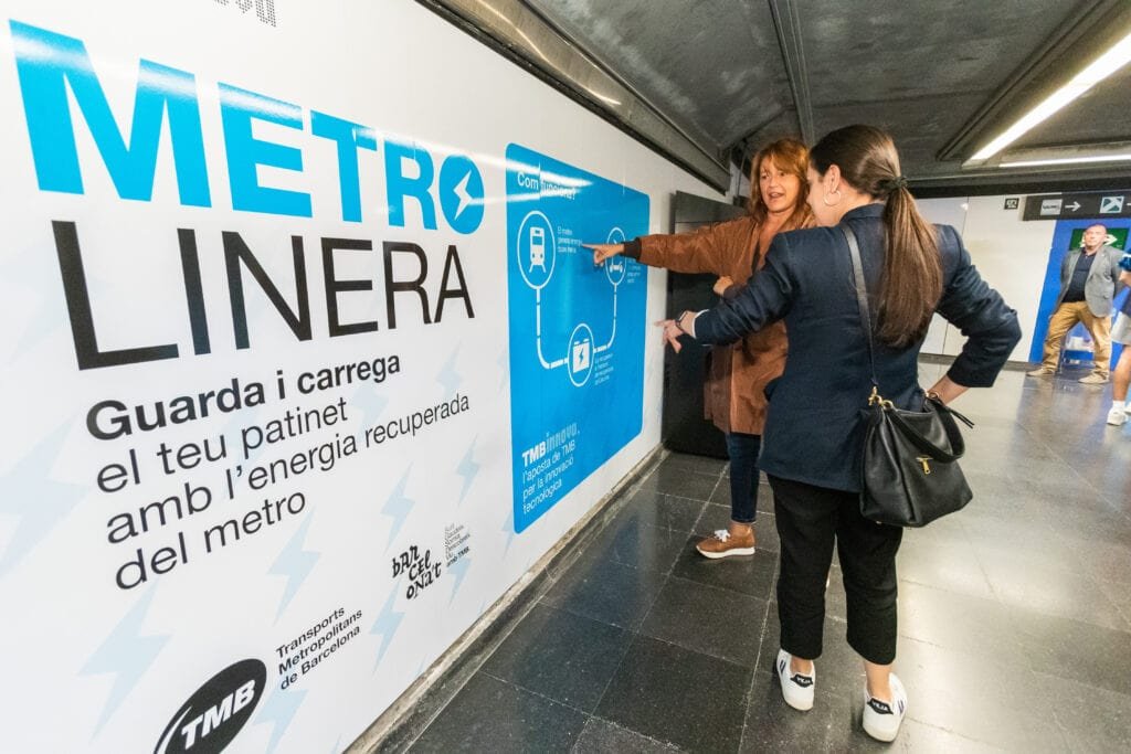 estação de metrô transforma energia dos freios em energia elétrica